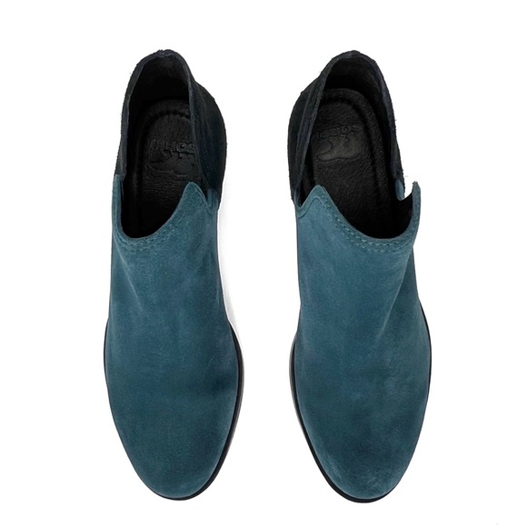 Sorel Lolla II Cut Out Boot Women’s Size 7.5 Dark Sea & Black Suede Booties EUC - Picture 11 of 13